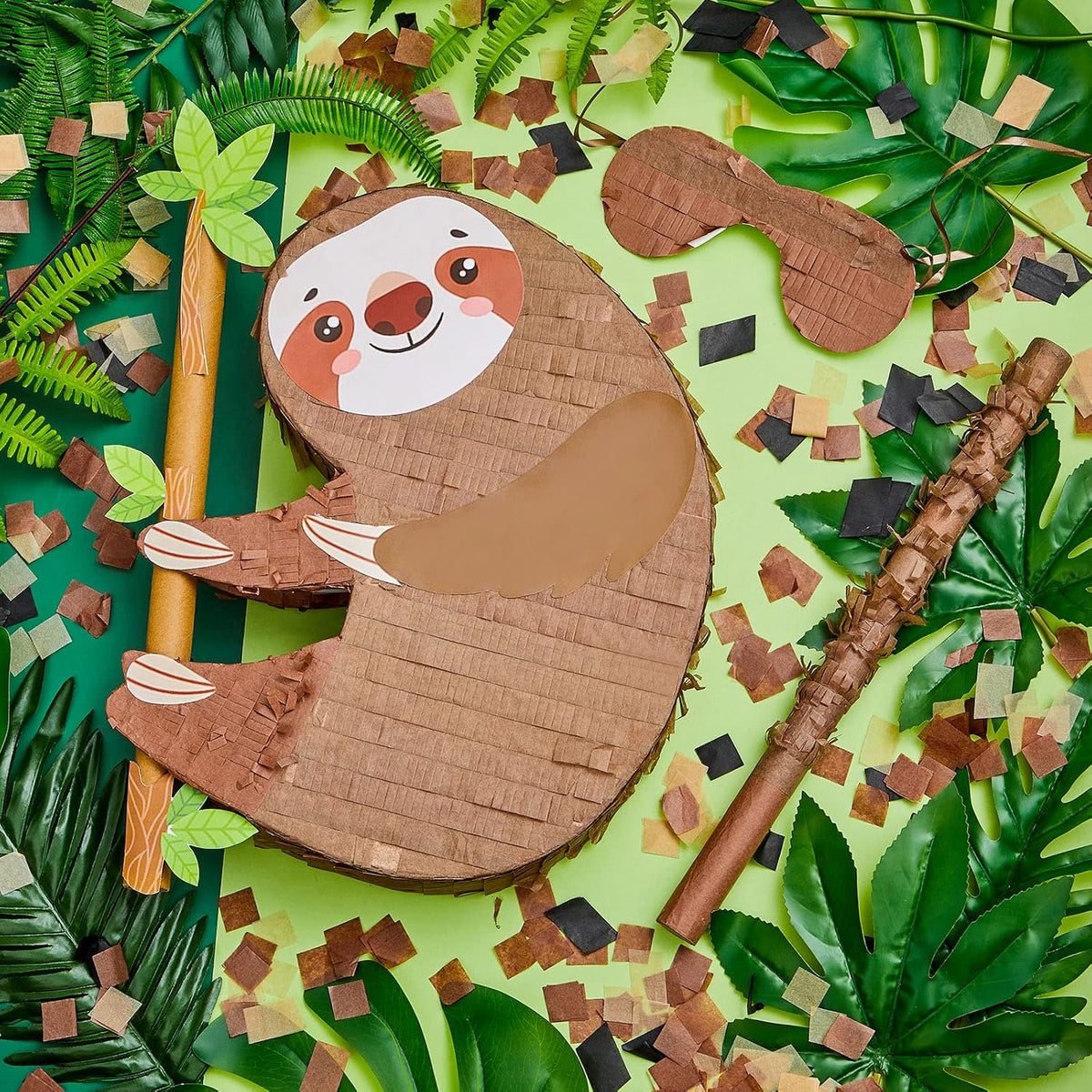 Lewtemi Robot Piñatas Birthday Party Favor - Sloth Style - image 2