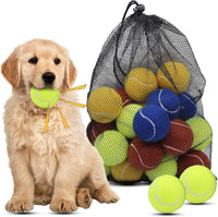 Magicorange Dog Tennis Balls - Multi-colored / 20 Pack