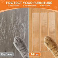Clear Door Protector from Dog Scratching 4in x 16.4ft – Essentials for Dogs - 3.3ftX4in - image 3