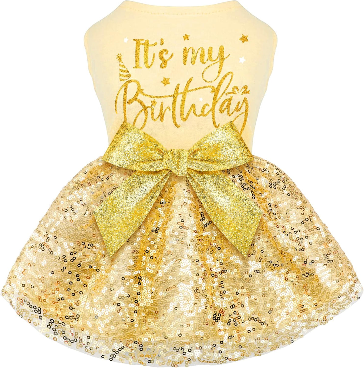 Dog Halloween Costumes Dog Dress Halloween Costumes for Dogs Funny - It's my Birthday / Small