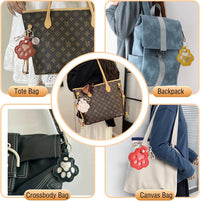 Cat Dog Hair Storage Keychain, Pet Hair Keychain - Black+white+brown - image 3