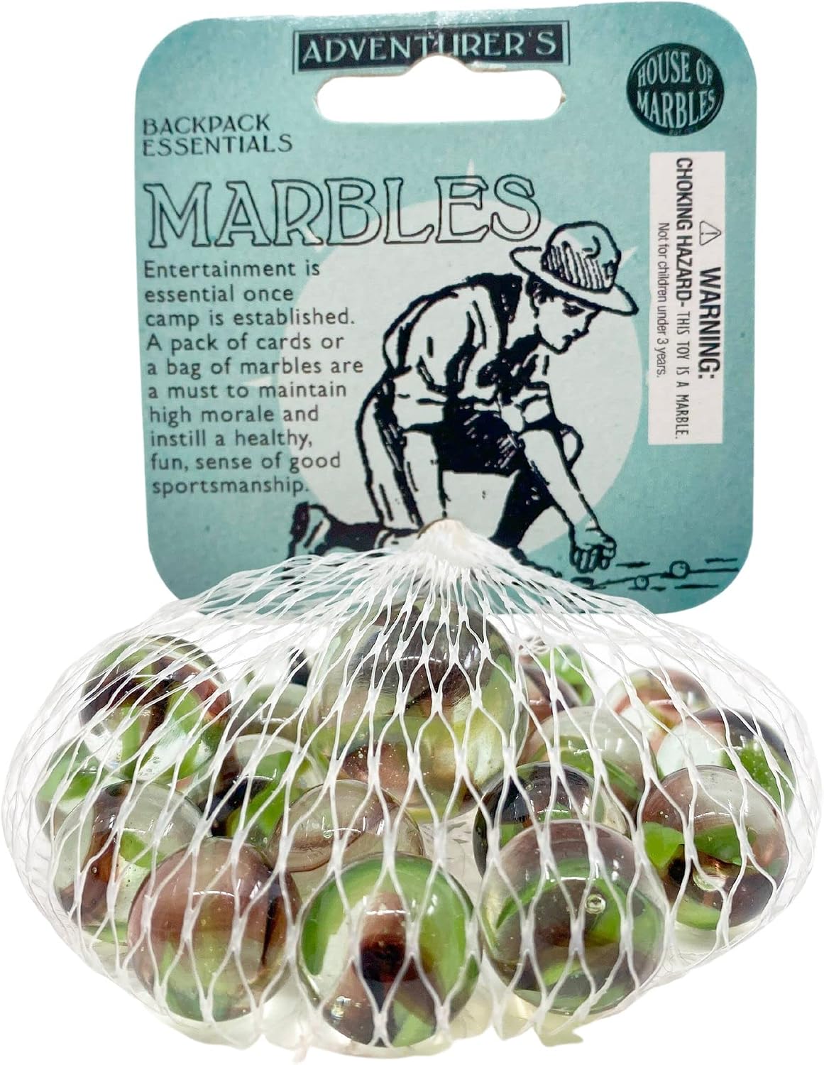 House of Marbles Solar System Net Bag of Marbles - Adventurer's
