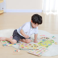 GRINNNIE Wooden Peg Puzzle for Toddlers 3 4 5 Years Old, Letters - 26 (Pack of 2) - image 3