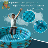 Dinosaur Inflatable Kiddie Pool - 48"*12" - image 2