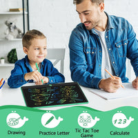Hockvill LCD Writing Tablet for Kids 8.8 Inch - 13"W x 10"H / Green - image 2