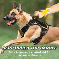 Tactical Dog Harness for Large Dogs - Camo / Medium: 30-50 lbs (Chest:24-28",Neck:17-19") - image 2