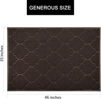 LittleTiger Cat Litter Mat, XL Super Size, Phthalate Free - Brown - image 4