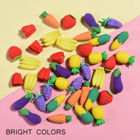 15Pcs Cute Fruit Erasers for Kids - FRUIT #2 - image 3