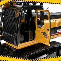 kolegend 1:14 RC Excavator 25 Channel 4 in 1 Construction Toys - Yellow - image 4