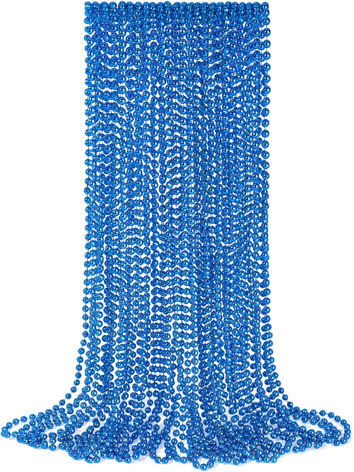 YAXINRUI 120 PCS St. Patricks Day Necklaces - Blue / 12 Pcs