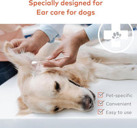 Cotton Swabs for Dogs and Cats - Cat & Dog Ear Cleaner Long Cotton Swab - Extra Large Cotton Head, Cat & Dog Ear Cleaning Kit for Puppies, Multipurpose Pet Cotton Swabs (Extra Large 100 Buds)