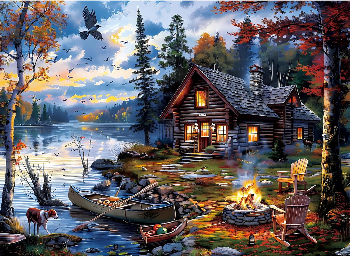 Jigsaw Puzzles for Adults 500 Pieces - Coutryside