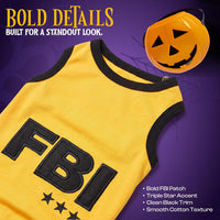 Parisian Pet Dog Halloween Costume - FBI / Medium - image 4