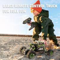 CROBOLL 1:12 Large RC Cars for Boys - Green - image 4