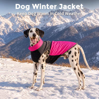Winter Dog Coats for Small Dogs, Puppy Jacket with Harness - Pink(Standard) / Small - image 2