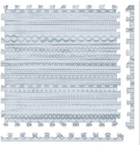 Play Platoon Kids Play Mat, 9 Tile 72x72 Inch - 72"L x 72"W x 0.6"Th / Acadia