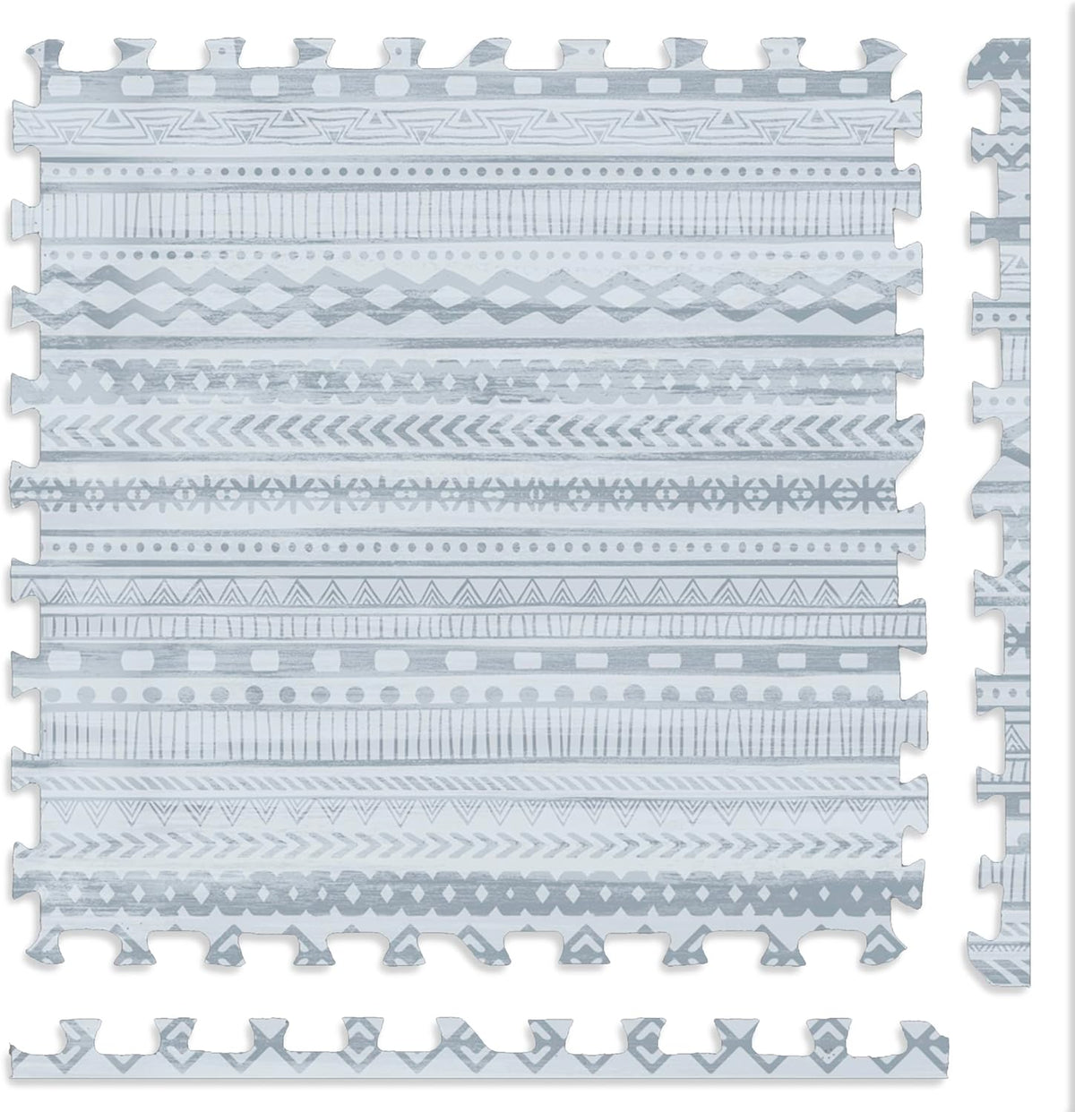 Play Platoon Kids Play Mat, 9 Tile 72x72 Inch - 72"L x 72"W x 0.6"Th / Acadia