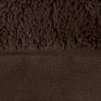 Furhaven Orthopedic Dog Bed for Large Dogs w/ Removable Bolsters & Washable Cover, For Dogs Up to 125 lbs - Plush & Suede Sofa - Espresso, Jumbo Plus/XXL