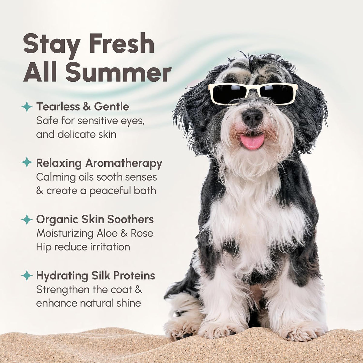 Best Shot Pet Scentament Spa Seasonal Facial & Body Wash - Exotic Island / 16 Fl Oz - image 3