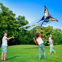 SGftre Tulle Butterfly Pink Kite，Extremely Easy to Fly - yellow - image 3
