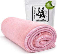 Dog Drying Towel for Dogs - Pink / Large