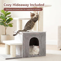 Heybly Cat Scratching Post, Pet Steps for Indoor Cats and Dogs - Light Gray - image 4