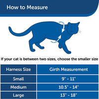 PetSafe Come with Me Kitty Harness and Bungee Leash, Red/Cranberry