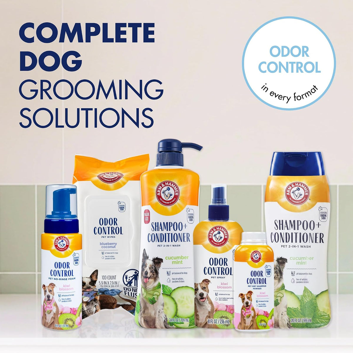 Arm & Hammer 2-in-1 Dog Shampoo and Conditioner - Cucumber Mint / 20 Fl Oz (Pack of 1) - image 4