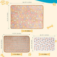 Tatuo 12 Pcs 30x20 in Puppy Dog Blankets Fleece Cat Pet Blankets Soft - 41 x 30 Inch - image 2