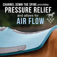 Professional's Choice 100% Steam-Pressed Wool Felt Saddle pad