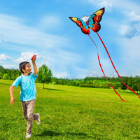Xida Butterfly Kites for Kids and Adults Easy to Fly - Rainbow Butterfly - image 2
