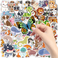 Stickers for Kids, Water Bottle Scrapbook Stickers for Toddlers - Animal - image 3
