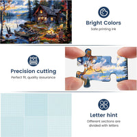 Jigsaw Puzzles for Adults 500 Pieces - Coutryside - image 4
