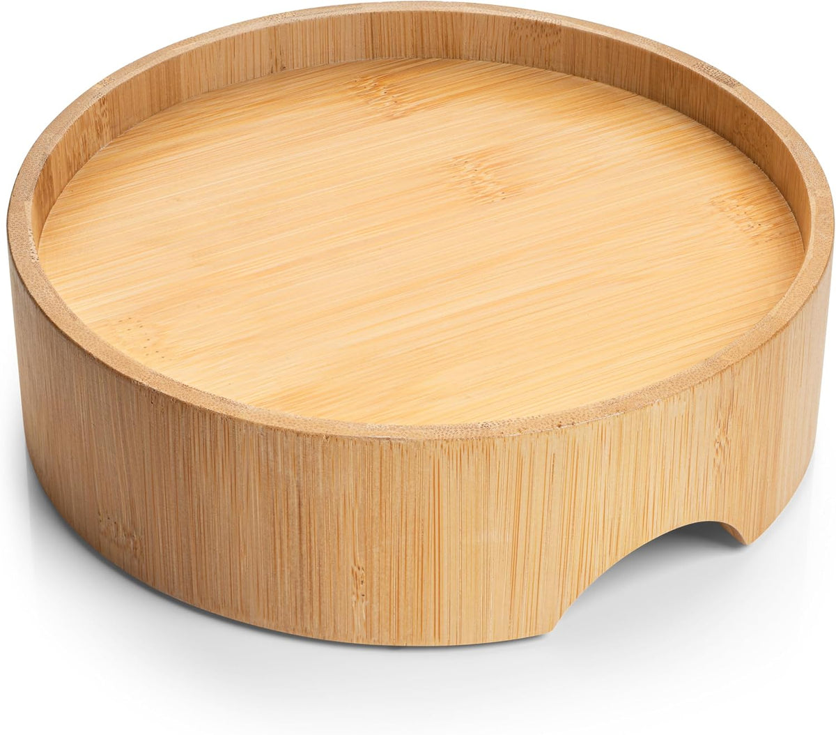CatGuru Food Table for Cat Bowls - Standard / Bamboo
