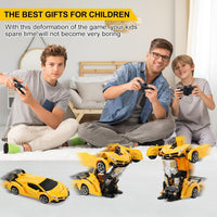 Blackma Transform Rc Cars for Boys 4-7 8-12 - Yellow - image 3