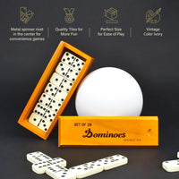 Queensell Dominos Set for Adults - Medium - image 4