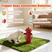 7.8" H Metal Potty Training Fire Hydrant for Dogs to Pee On Indoor - 7.8" - image 4