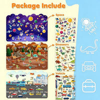 36 Sheets Stickers for Kids, Cute Stickers Pack for Scrapbook - Sticker Book - image 2