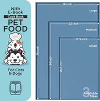 Dog Food Mat - Raised Edges Dogs Mat for Food and Water Prevent Spill, Waterproof Cat Food Mats - 18.5"L x 11.5"W / Maya - image 2