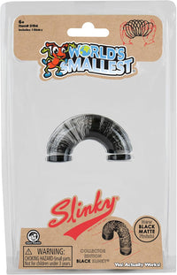 World's Smallest Slinky mini fidget toy with multicolor metal coil - view 3