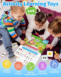 Benresive Busy Book for Toddlers 3-5 - Blue - image 2