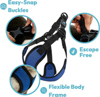 Gooby Comfort X Step-in Lite Harness, Choke-Free - Small (14-17") / Black - image 3