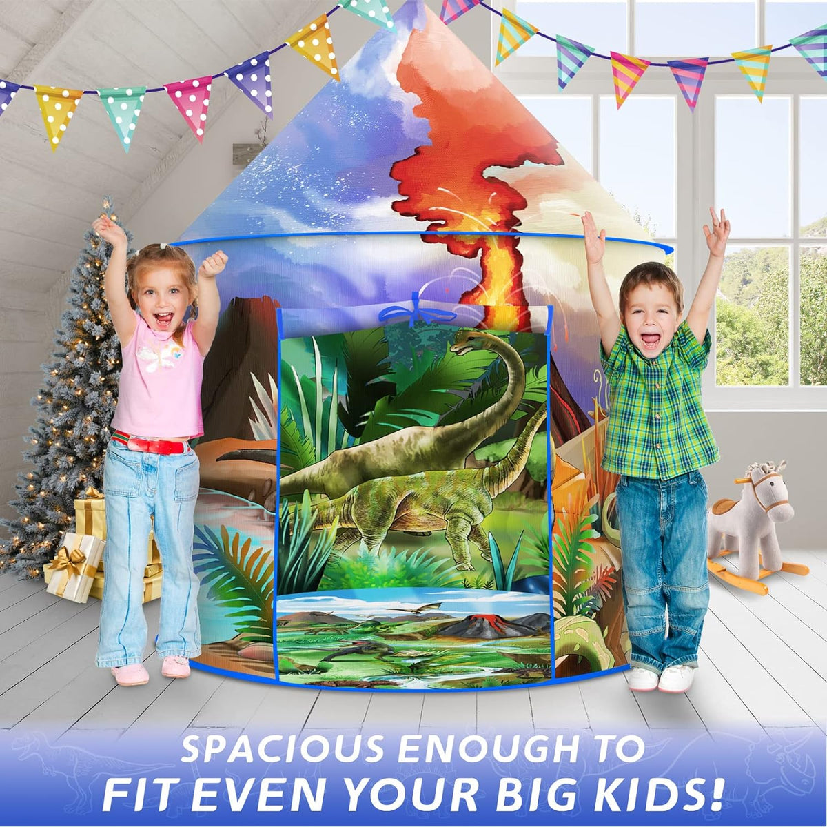 Dinosaur Play Tent for Kids - image 2