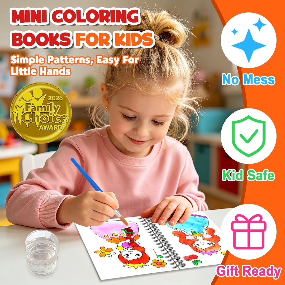 ZMLM 24 Pack Coloring Books - Classic - image 3