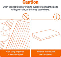 Amazon Basics Scented Dog and Puppy Potty Training Pee Pads - 30 Count / Regular (22"×22") - image 4