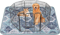 IEUUMLER Washable Pee Pads for Dogs, 1 Pack Reusable Non-Slip Grip, Super Absorbent Waterproof Puppy Pads for Potty Training, Playpen, Crate, Whelping Box EU011 (Blue, 63" x 63")