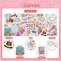 Halloween Activity Poster, Halloween Tablecloth for Kids - New Year - image 2