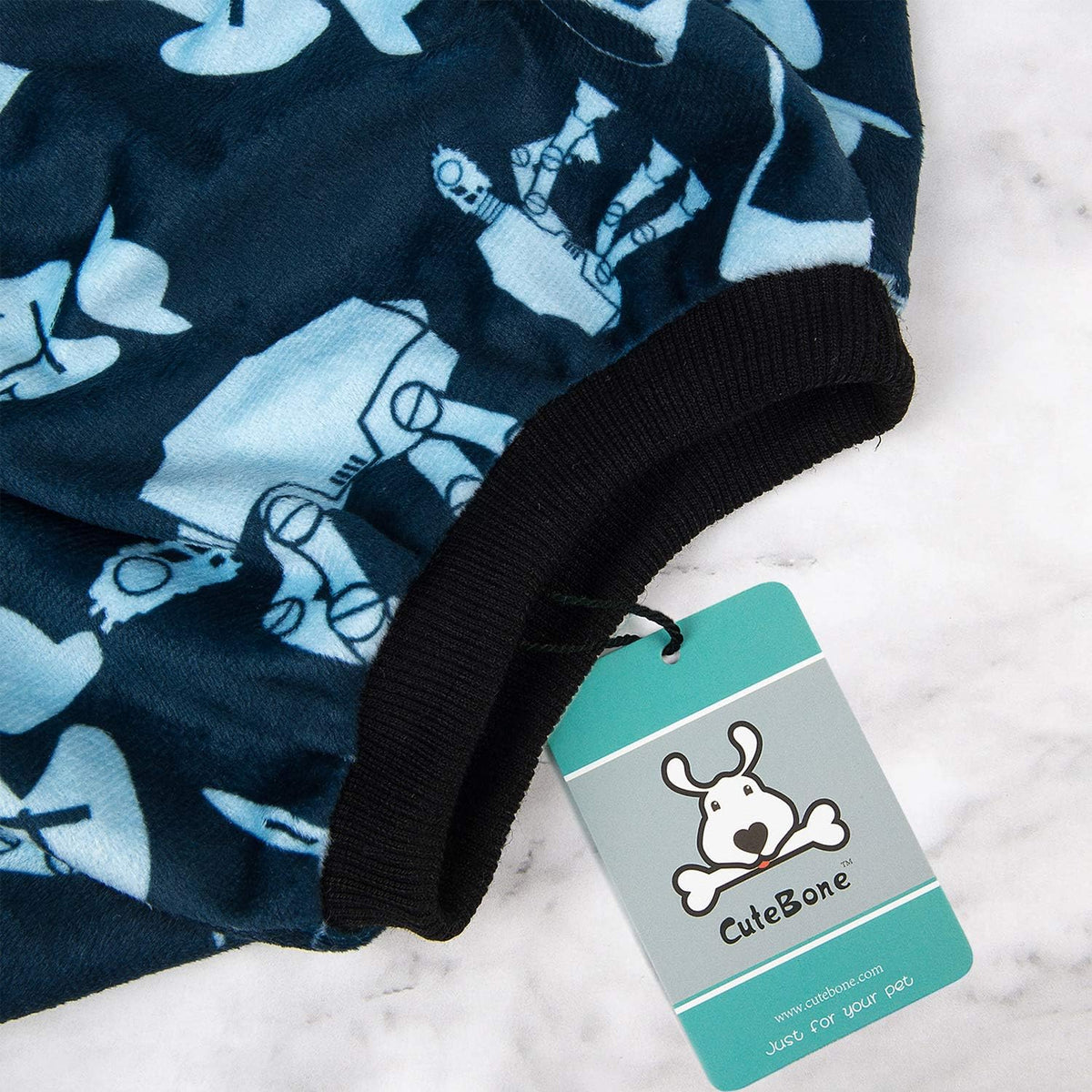 CuteBone Small Dogs Outfit Soft Puppy Onesies Pjs Christmas Dog - Star Wars / X-Small - image 3