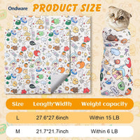 27.6 in Self-Adhesive Cat Grooming Wrap for Nail Clipping – Essentials for Cats - White / 27.6 inch - image 2