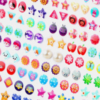 AUGSUN 240 Pcs Halloween Stick on Earrings for Little Girls – Fun for Kids & Family - Style B - image 4